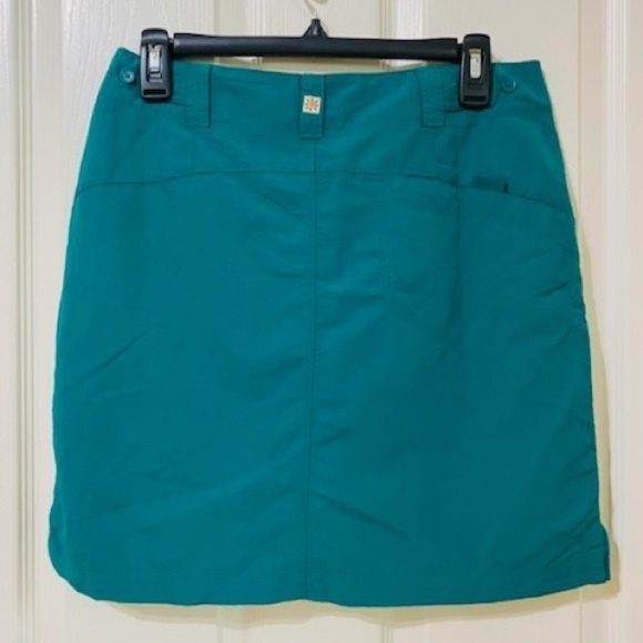 Royal Robbins New Size 4 Backcountry Stretch Ripstop Skirt Green Woodland Fern - Picture 3 of 7